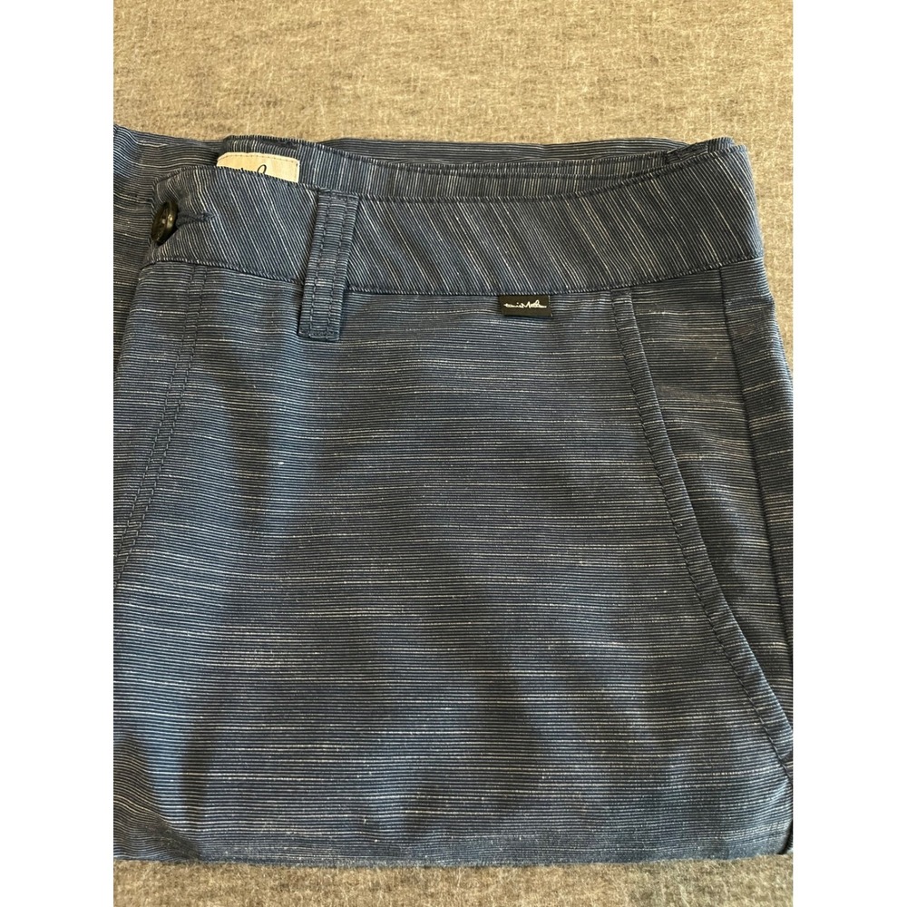 Travis Mathew Golf Shorts Hybrid Heather Blue Casual Walking Shorts Size 34 - Picture 4 of 13
